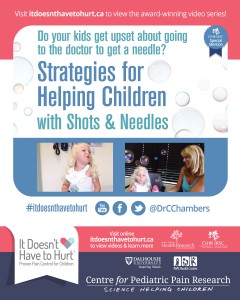 Strategies for helping children with shots